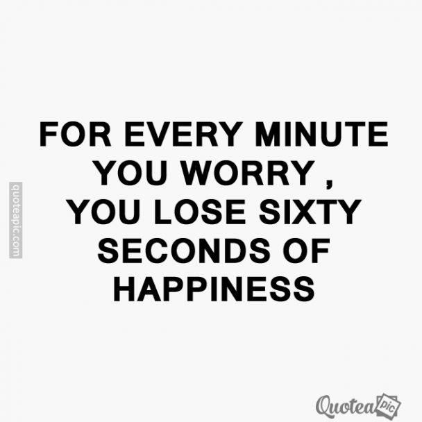 Don't waste your life on sad moments