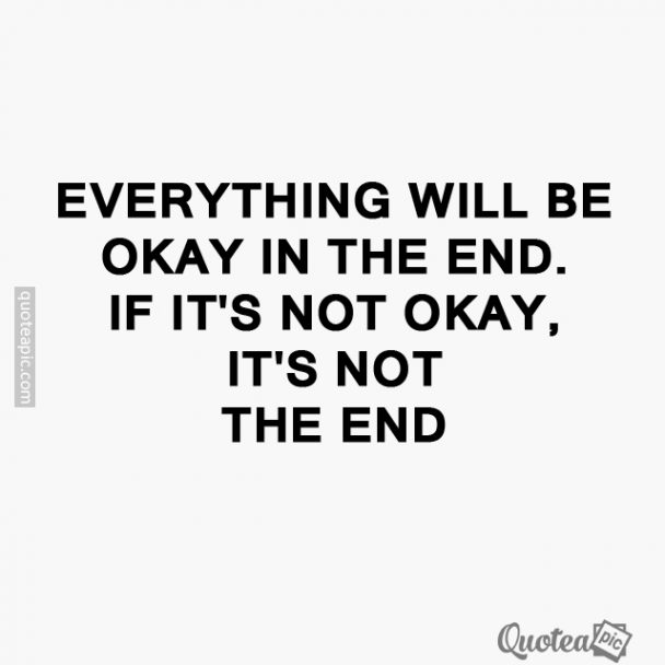 Everything will be ok