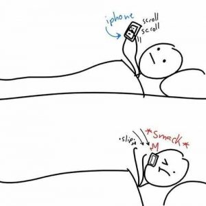A common iPhone occurrence