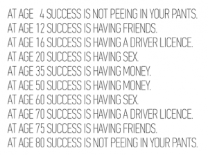 Success is…
