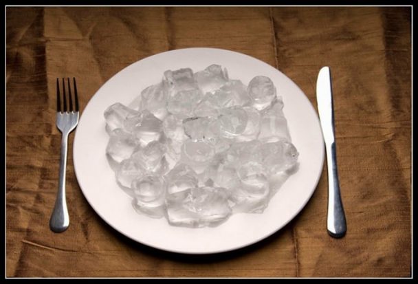 Finally Settling Down To My Vegan, Gluten Free, Soy Free, Antibiotics Free, Raw, Non GMO, Organic, Fat Free, Low Carb Meal!