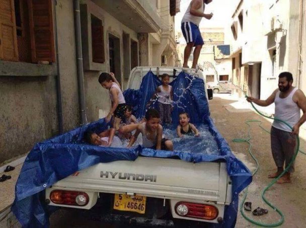 Summer Time Swimming Pool