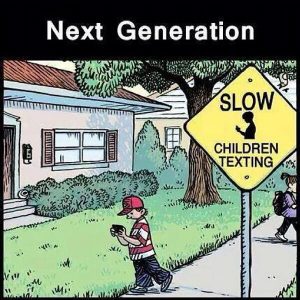 And Adults are texting while driving