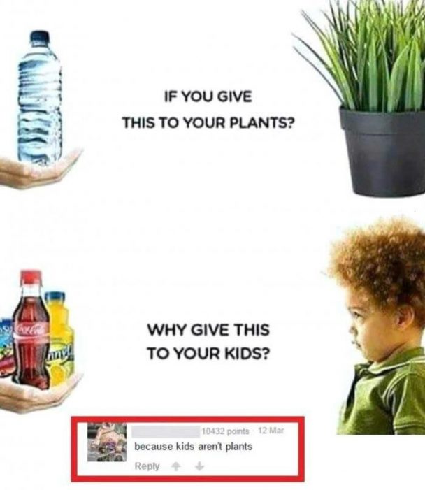 Kids Aren't Plants
