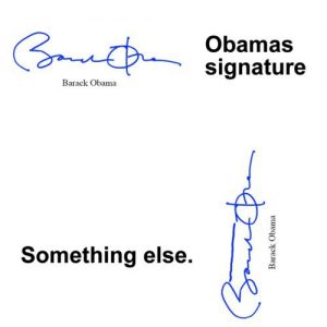 Obama’s Signature