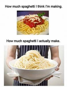 Every Time I Make Pasta