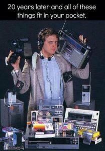 The iPhone took over