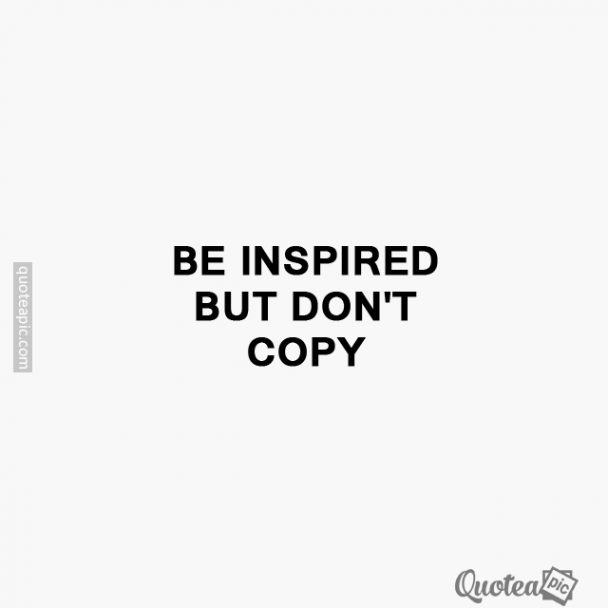Don't copy