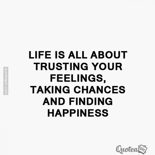 Trusting your feelings