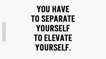 Separate Yourself