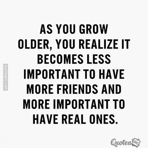 As You Grow Older