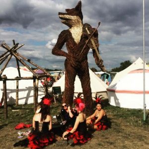 Huge Wicker Sculptures