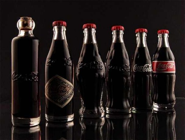 Coca Cola's Bottles Over The Years