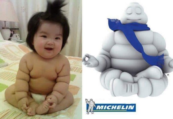 Michelin Mascot Model