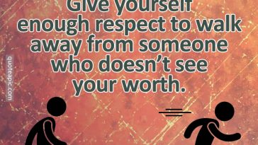 Doesn't See Your Worth