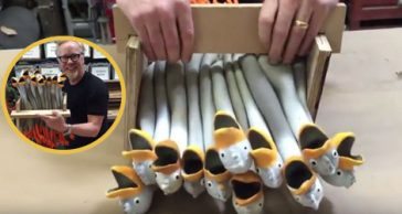 Adam Savage Builds An Army Of Moaning Ducks 'The Duck Bomb' Its Going To Drive You Quakers