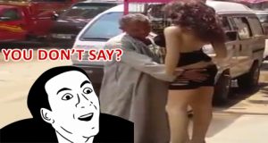 WATCH: Old Guy Gets Really Disappointed After Finding Out Mannequin Is Not A Real Women