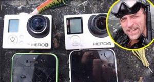 This Guy While Diving In The River Finds 2 GoPro's, 2 iPhones, Fishing Tackle and Even More!
