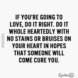 If You're Going To Love