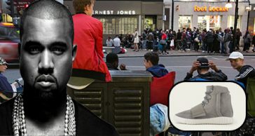UK Fans Can Finally Get Their Hands On A Pair Of Kanye West’s Adidas Yeezy Boost Trainers After Queuing Since Thursday