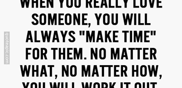 Make Time For Them