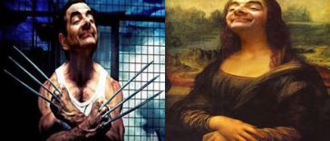 Mr Bean Got Photoshopped Into Everything Because He Fits Perfectly Into Everything