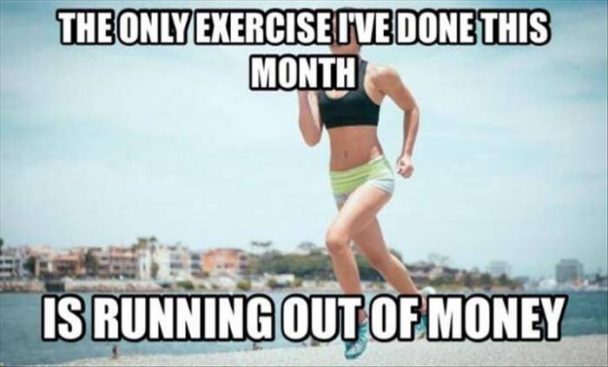 My Monthly Exercise