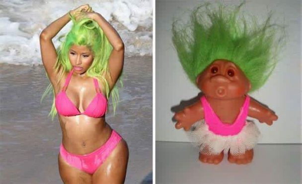 Nicki Minaj Childhood Photo
