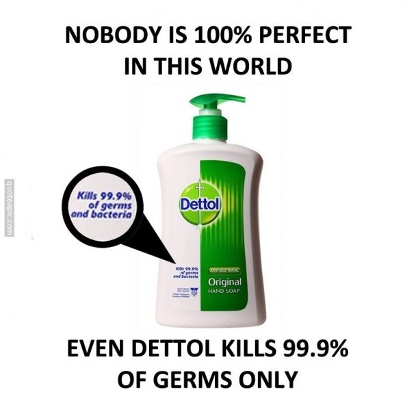 Nobody Is Perfect