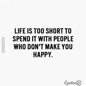 People Who Don't Make You Happy