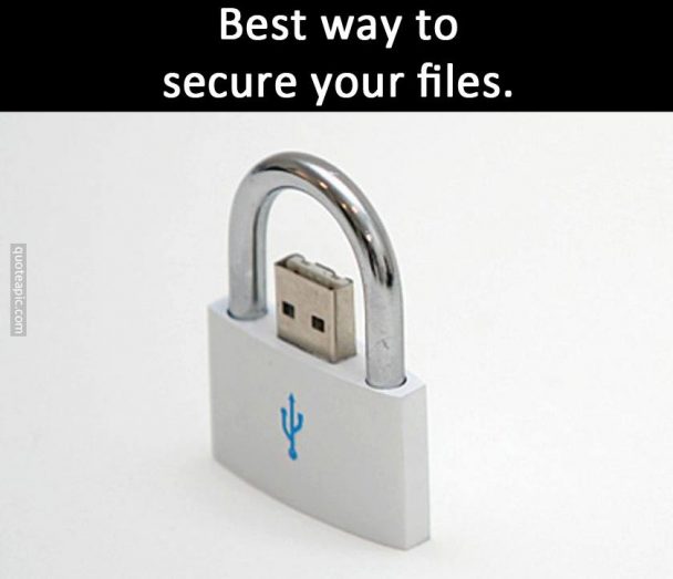 How To Secure Your Files