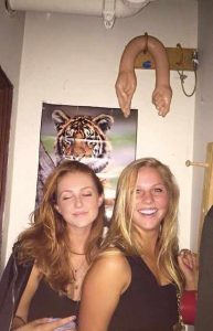 These Girl's Post A Photo On Social Media, Forgot About The MASSIVE Sex Toy Behind Them