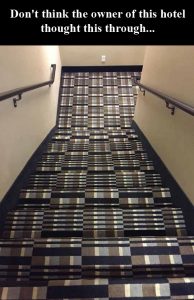 I'm Falling Just Looking At These Stairs