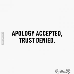 Trust Denied
