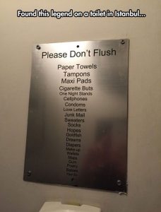 Please Don't Flush
