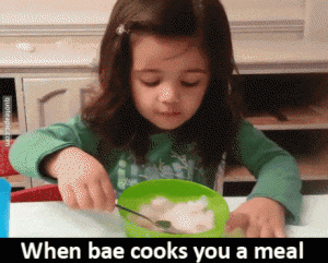 When Bae Cooks You A Meal