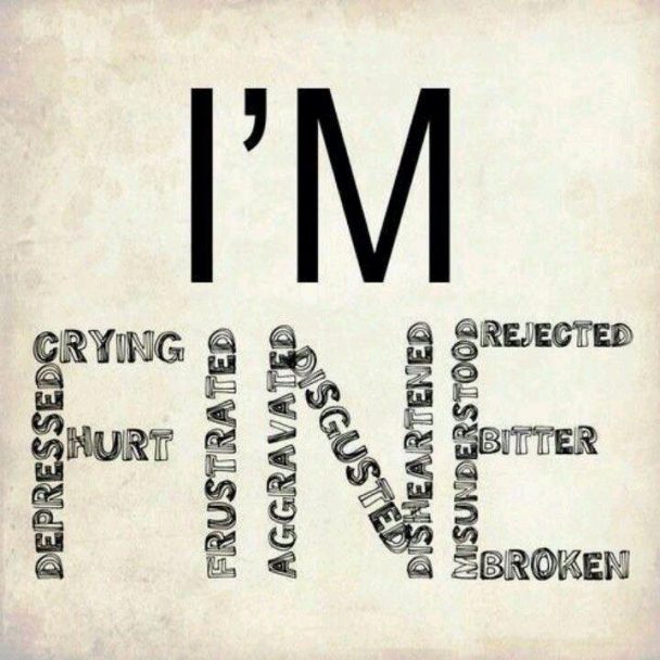 When I Say I'm Fine