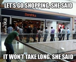 When Women Decide To Go Shopping