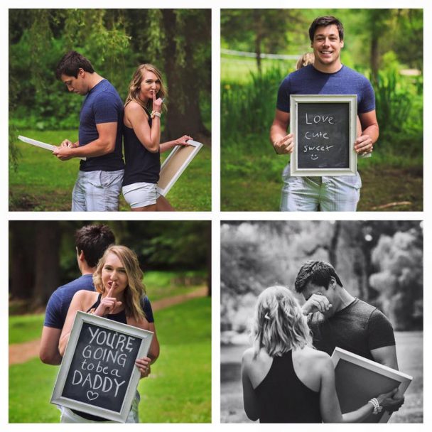 Wife Surprises Her Unsuspecting Husband With Pregnancy News During Staged Photoshoot