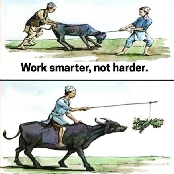 Smarter Not Harder