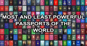 The Worlds Most And Least Powerful Passports