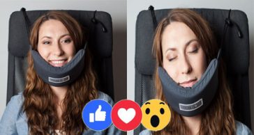 Finally Someone Has Invented A Head Hammock So You Could Fall Asleep On Those Long Rides