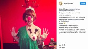 Latest Trend Of The Year For Christmas Has Women Decorating Their Bo*bs To Look Like Rudolph