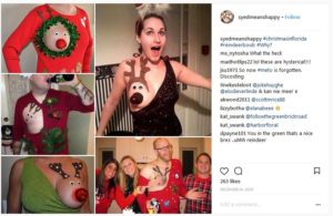 Latest Trend Of The Year For Christmas Has Women Decorating Their Bo*bs To Look Like Rudolph