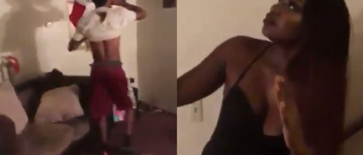 Boyfriend Gets Caught Cheating With A Girl Who Pretends To Be A Sex Doll After Being Caught