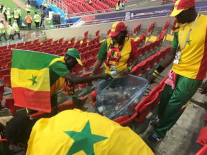 Japan And Senegal Fans Clean The Stadium After Historical Win In FIFA World Cup 2018