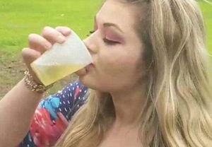 This Woman Drinks Her Dog's Urine And Claims It Cleared Her Acne In This Video