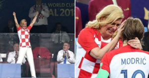 Croatian President Wins Everyone's Heart With Her Super Sporting Attitude To Her Team