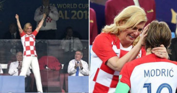 Croatian President Wins Everyone's Heart With Her Super Sporting Attitude To Her Team