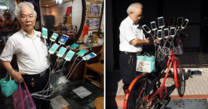 A 70-Year-Old Pokemon Hunting Grandpa Uses 11 Smartphones To Catch 'em All